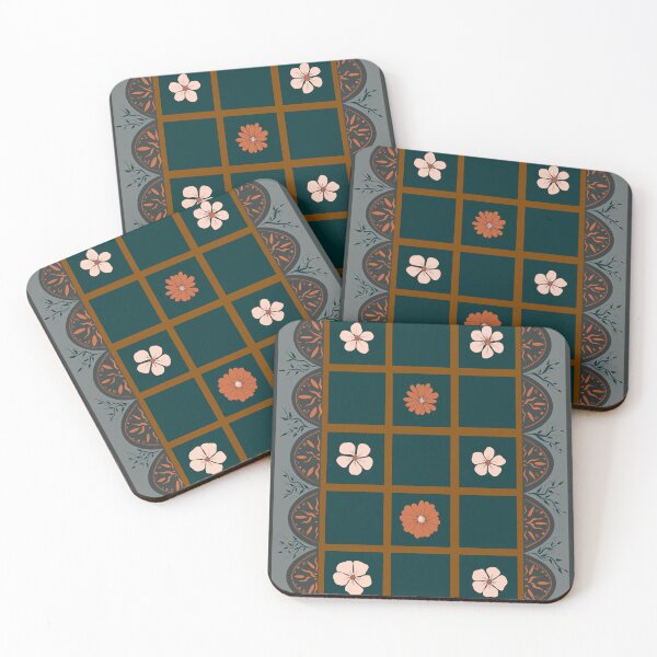Item preview, Mediterranean Flower pattern designed and sold by Thalia Roman.