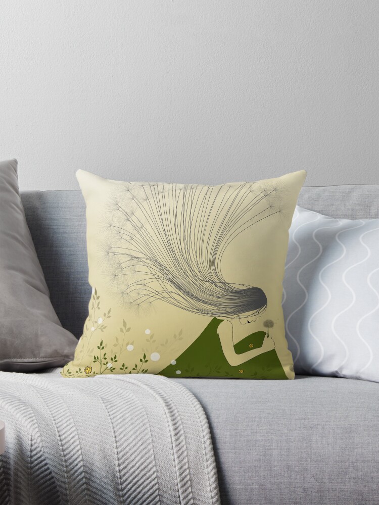 Item preview, Throw Pillow designed and sold by franzi.