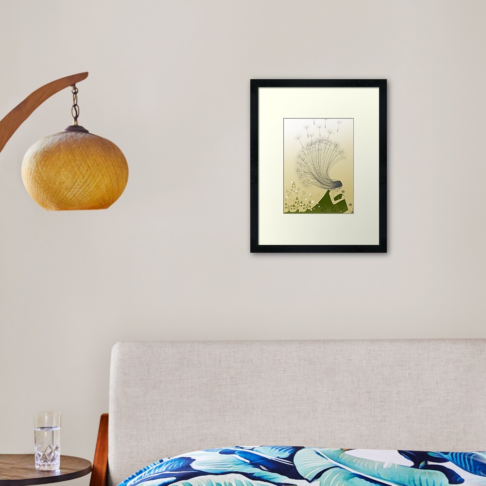 Item preview, Framed Art Print designed and sold by franzi.
