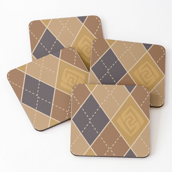 Item preview, genshin: zhongli argyle pattern designed and sold by Lina Nguyen.