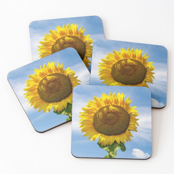 Item preview, Glorious Bright Yellow Sunflower In Majestic Blue Sky designed and sold by DEC02.