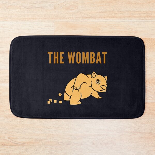 Item preview, The wombat designed and sold by ChachiArts.
