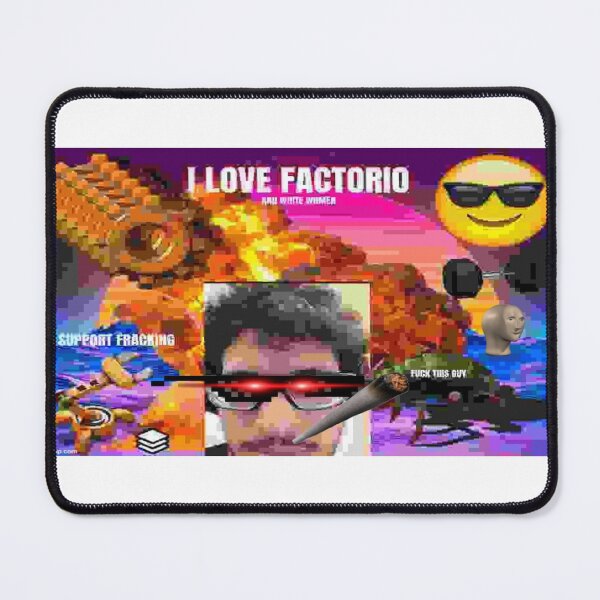 Item preview, Funny Factorio Surreal Fracking Meme  designed and sold by Alapied.