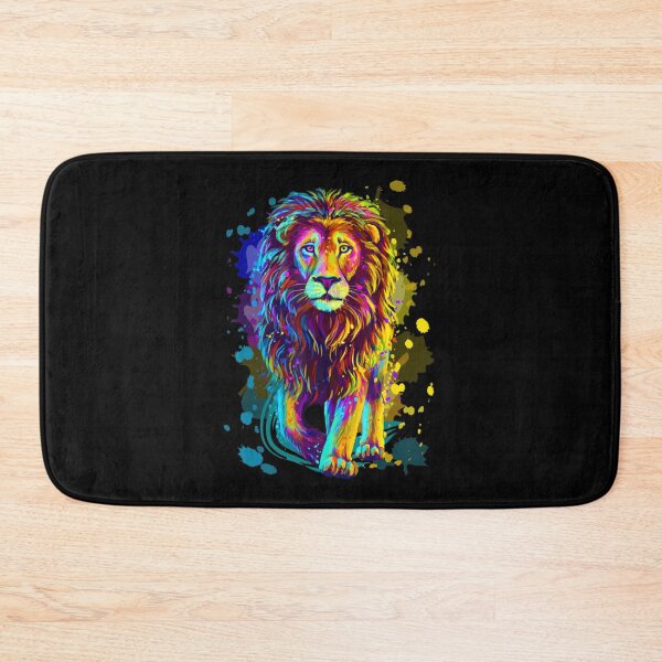 Item preview, Cool Colorful Wild Lion Stylish  Lion Graphic Design   designed and sold by DezertDiamond.