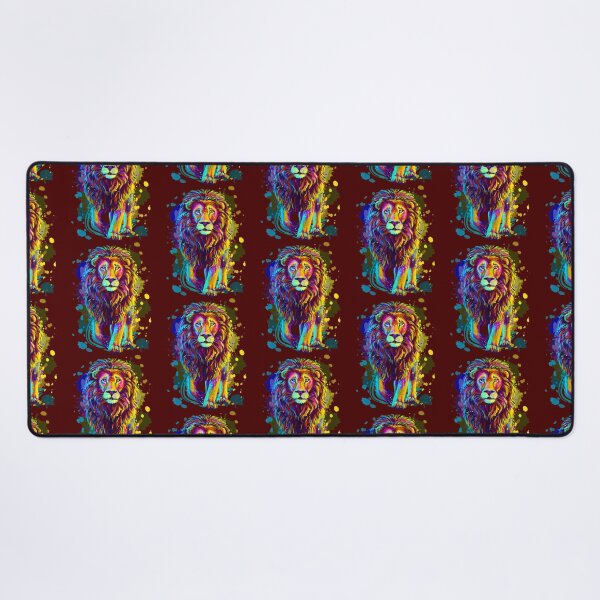 Item preview, Cool Colorful Wild Lion Stylish  Lion Graphic Design   designed and sold by DezertDiamond.