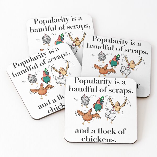 Item preview, Popularity Chickens designed and sold by Bumblibee.