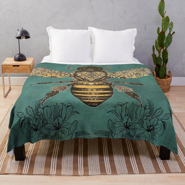 Item preview, Bee Kind Floral Art Poster designed and sold by korarts75.