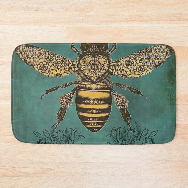 Item preview,  Bee Kind Floral Art Poster designed and sold by korarts75.