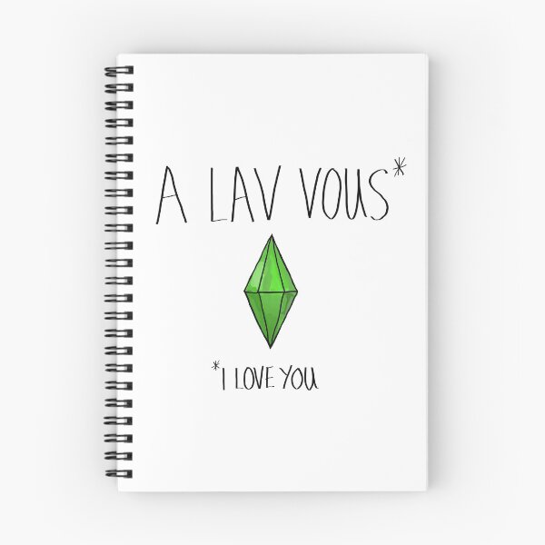 Item preview, I love you - Simlish designed and sold by Hollie Burton.