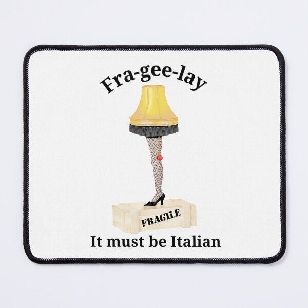 Item preview, A Christmas story leg lamp fra-gee-lay it must be italian designed and sold by MLD112.