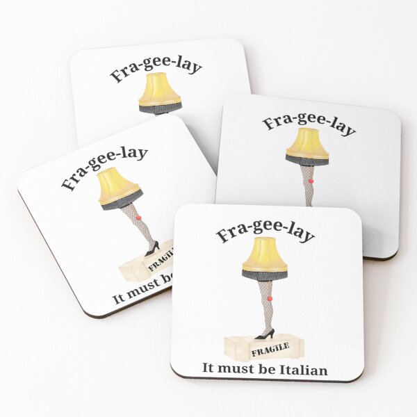 Item preview, A Christmas story leg lamp fra-gee-lay it must be italian designed and sold by MLD112.