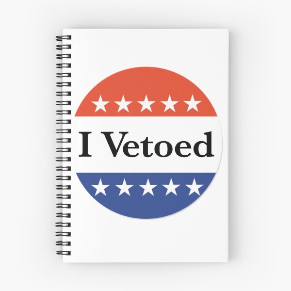Item preview, I Vetoed - The dyslexic voter sticker designed and sold by RightofCenter.