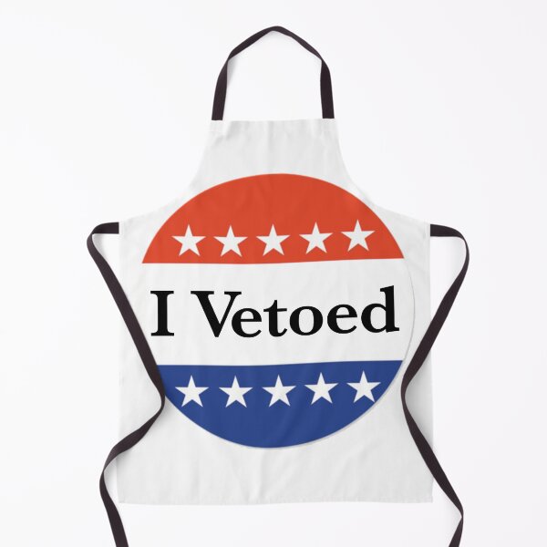 Item preview, I Vetoed - The dyslexic voter sticker designed and sold by RightofCenter.