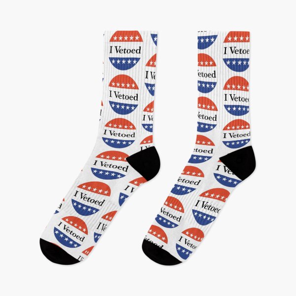 Item preview, I Vetoed - The dyslexic voter sticker designed and sold by RightofCenter.