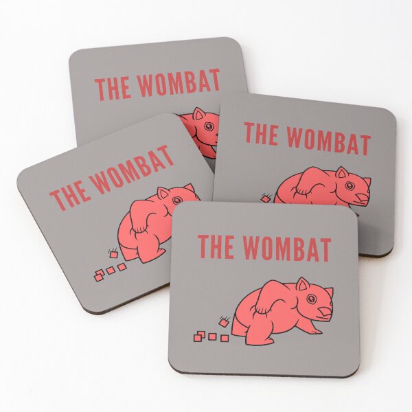 Item preview, The wombat designed and sold by ChachiArts.