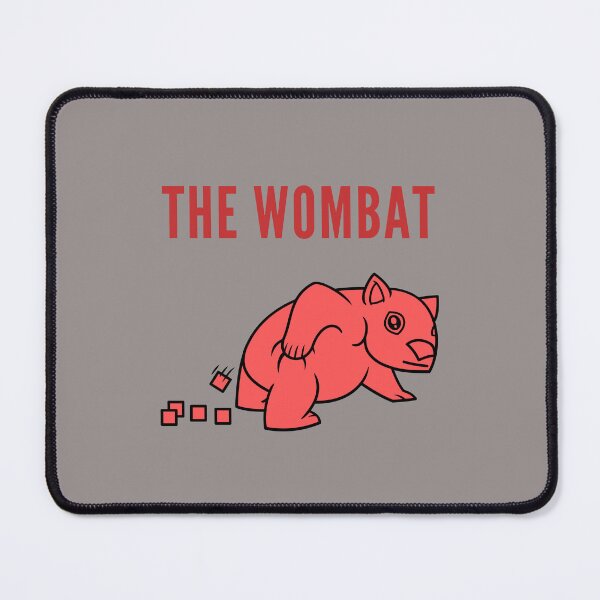 Item preview, The wombat designed and sold by ChachiArts.