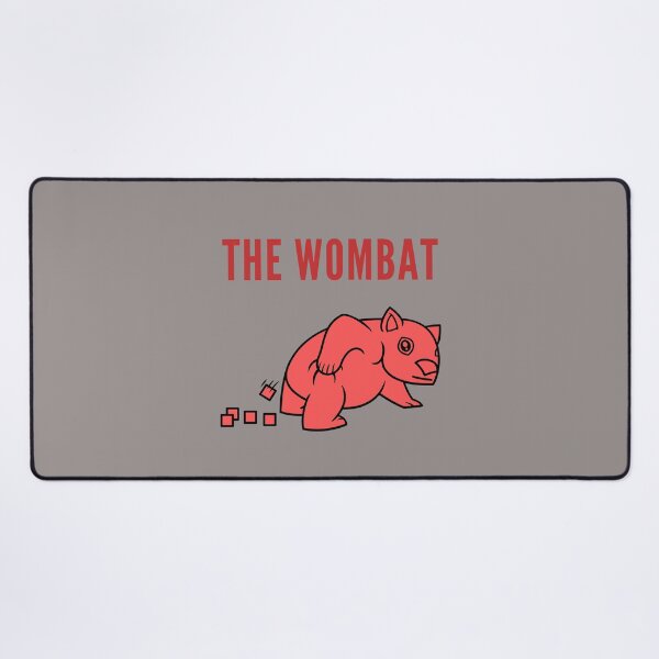 Item preview, The wombat designed and sold by ChachiArts.