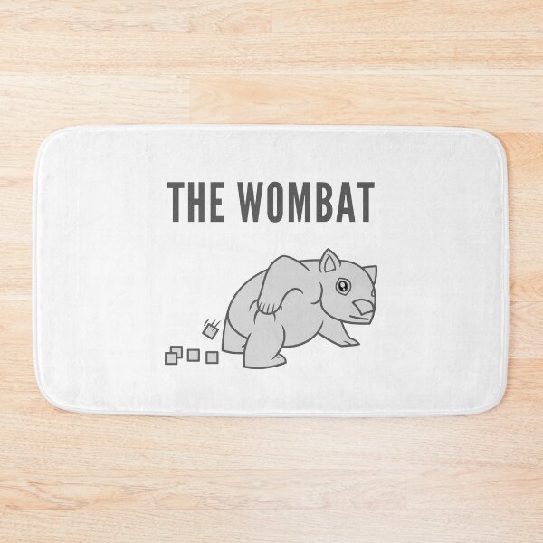 Item preview, The wombat designed and sold by ChachiArts.