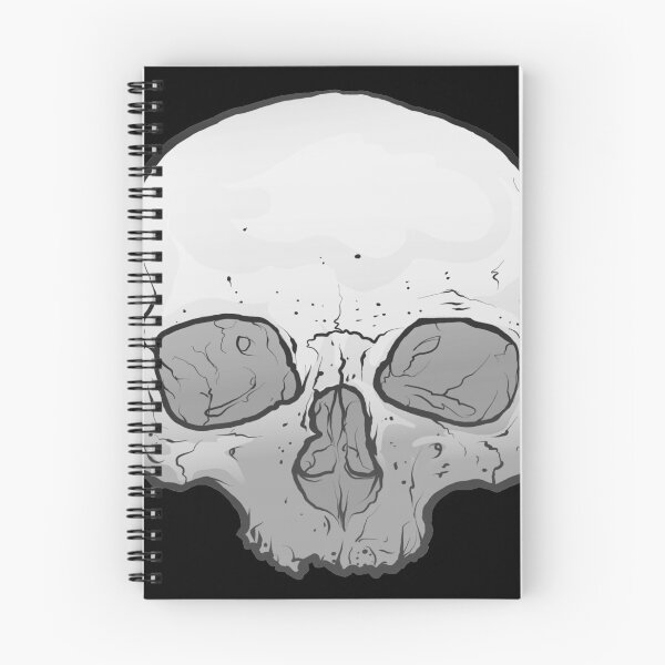 Item preview, Greyscale skull designed and sold by HETCH.