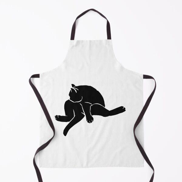 Item preview, Silhouette Cat Lick designed and sold by kotastrophe.