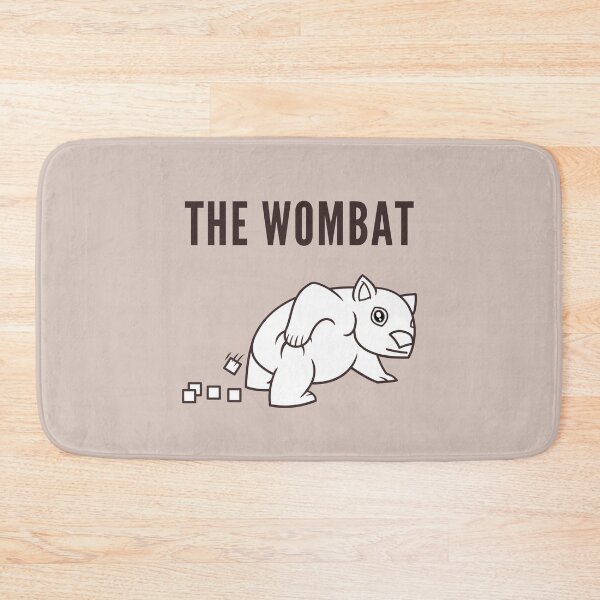 Item preview, The wombat designed and sold by ChachiArts.