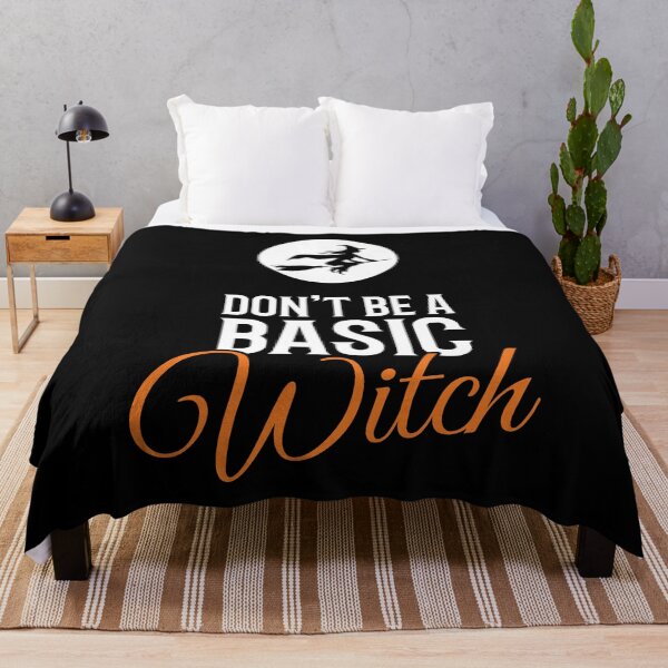 Item preview, Don't Be A Basic Witch Halloween designed and sold by creativecurly.