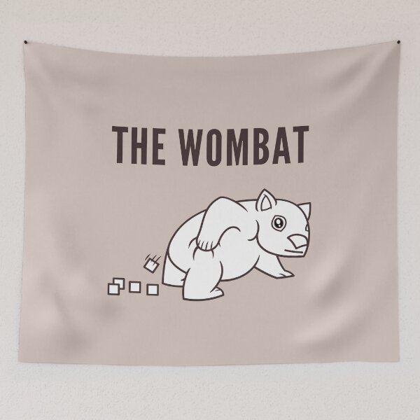Item preview, el wombat designed and sold by ChachiArts.