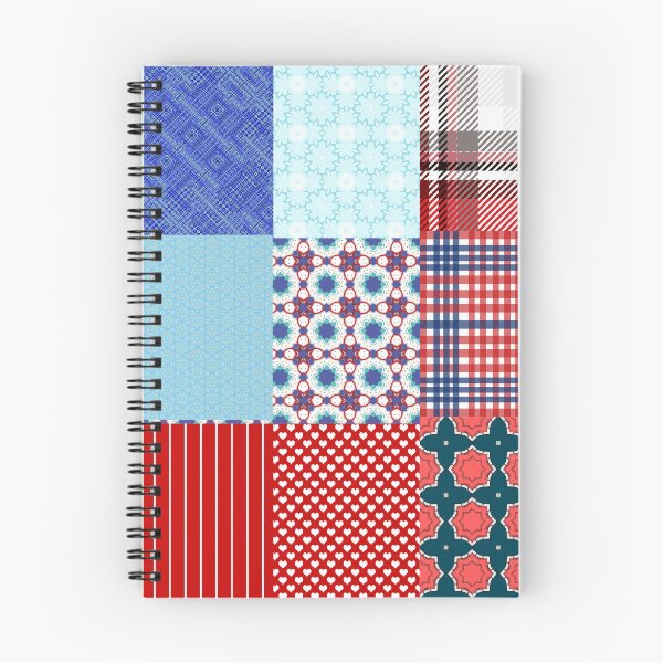 Item preview, Patriotic Patchwork of Patterns designed and sold by Cowboy Folly.