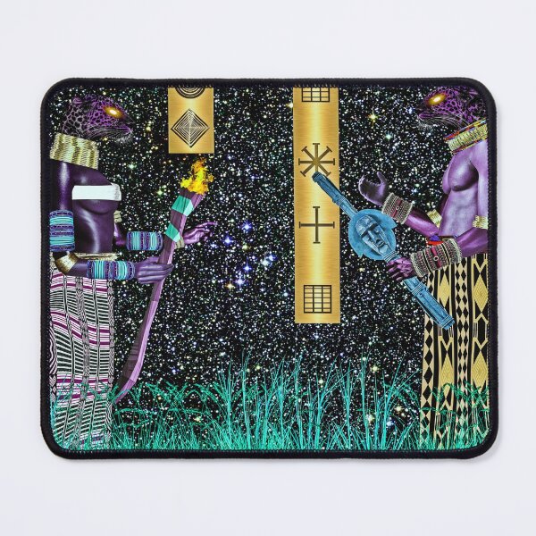 Item preview, Afrofuturism: Agu Owuru na Agu Nne by Sirius Ugo Art designed and sold by uchenigbo.