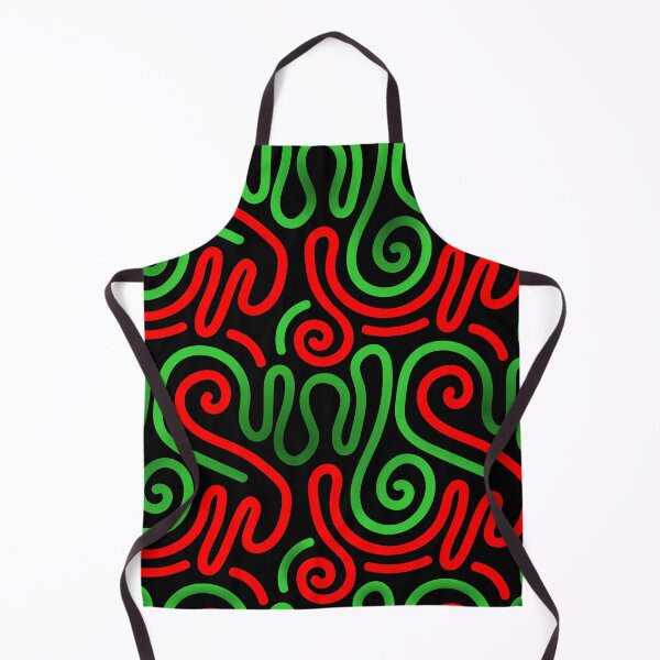 Item preview, Red and Green abstrack designed and sold by ARTSYILA.