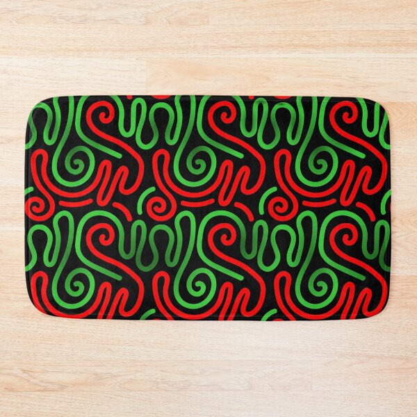 Item preview, Red and Green abstrack designed and sold by ARTSYILA.
