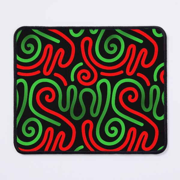 Item preview, Red and Green abstrack designed and sold by ARTSYILA.