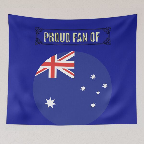 Item preview, FAN OF AUSTRALIA; DURING WOLRD CUP 2022 IN QATAR  designed and sold by JM INSPIRES.