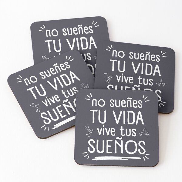 Item preview, No sueñes tu vida vive tus sueños Azul | Regalo perfecto | Frases motivadoras en Español designed and sold by Dev Art.
