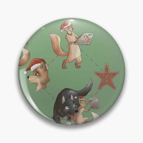 Item preview, Ozzie and Dreamer Christmas cookies pattern designed and sold by fireflymind.