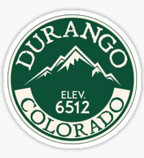 Durango Colorado Mountain Bike Mesa Verde National Park Sticker