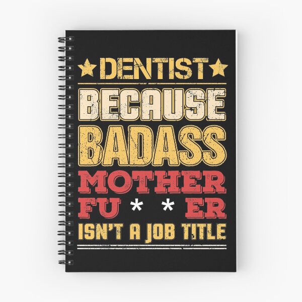 Item preview, Dentist Job Title Badass Funny Humor Cool Work Related designed and sold by Sid3walkArt2.