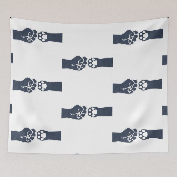 Item preview, Fist Bumping Human & Cat  designed and sold by Mseabro.