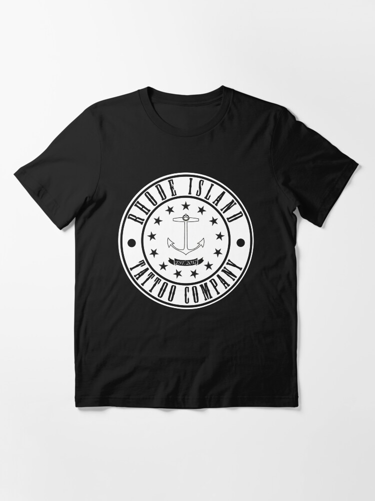 Alternate view of Rhode Island Tattoo company "Company Shirt" Essential T-Shirt