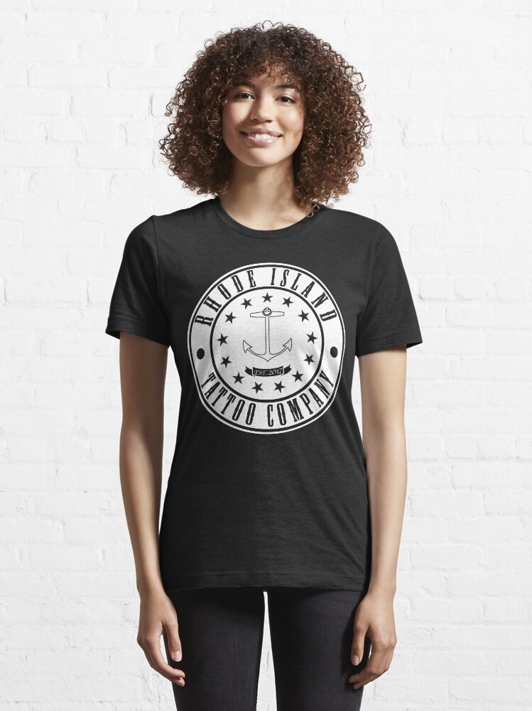 Alternate view of Rhode Island Tattoo company "Company Shirt" Essential T-Shirt