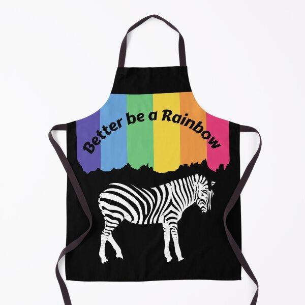 Item preview, Better be a Rainbow than a Zebra designed and sold by SexyDigitalArt.