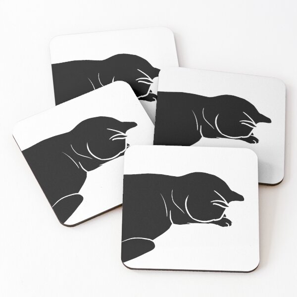 Item preview, Cat Face Plant Silhouette designed and sold by kotastrophe.