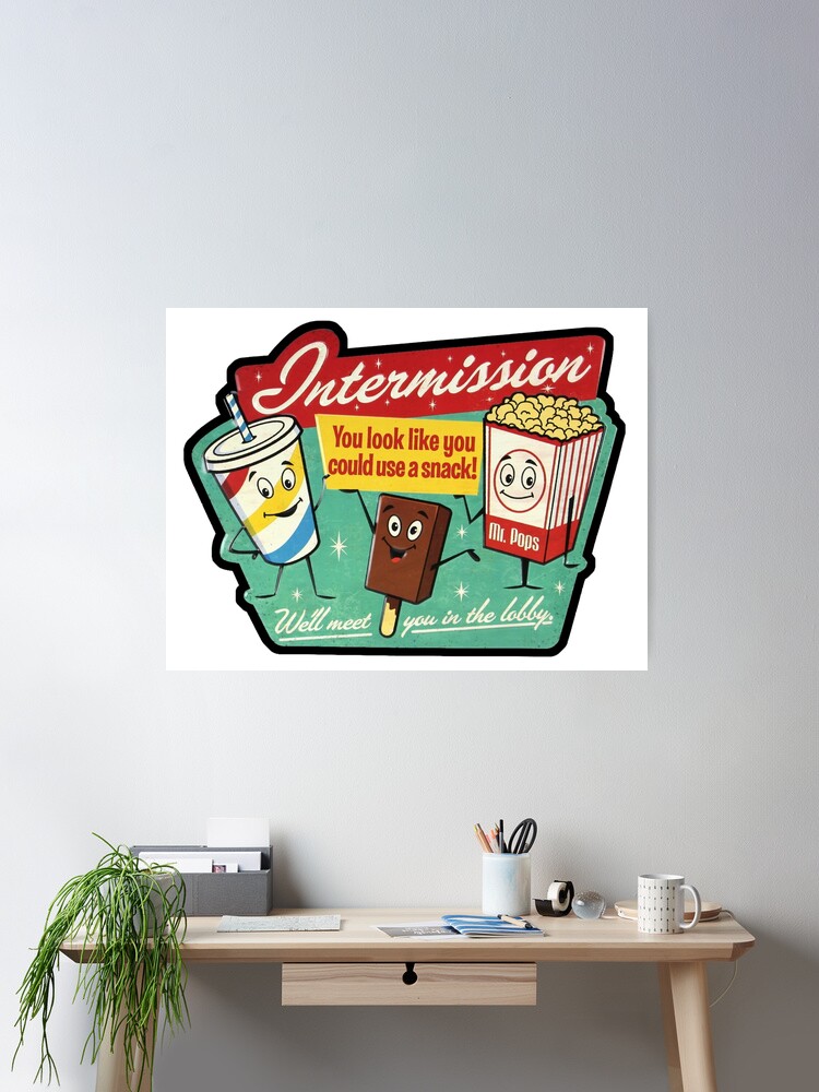 Thumbnail 1 of 3, Poster, Intermission designed and sold by racecar32.