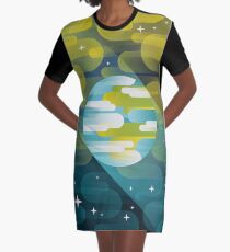 Komm zurück nach Hause T-Shirt Kleid