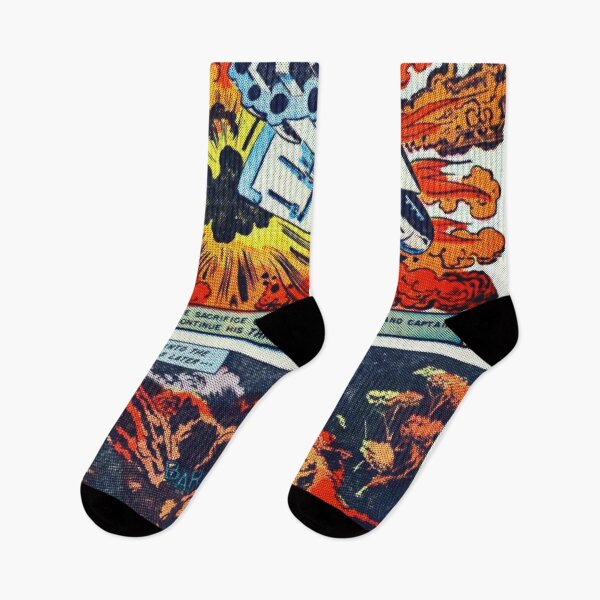 Item preview, Space ships blasting comic scenes  designed and sold by spinolator.