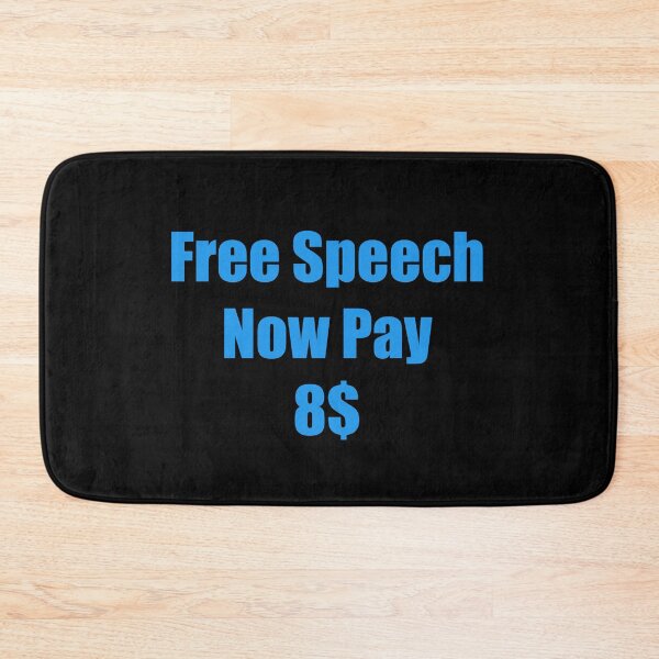 Item preview, Free speech Now pay 8$ designed and sold by Yuchi1.