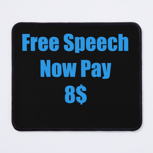 Item preview, Free speech Now pay 8$ designed and sold by Yuchi1.