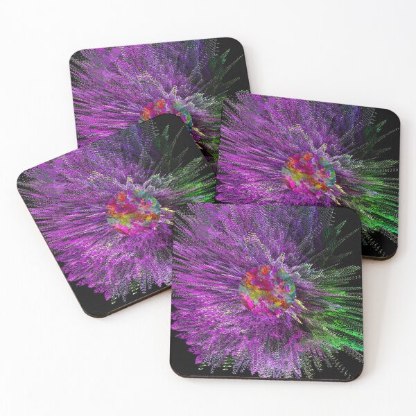 Item preview, Nerdy Glitch Effect Flower  designed and sold by JOHNACCO.