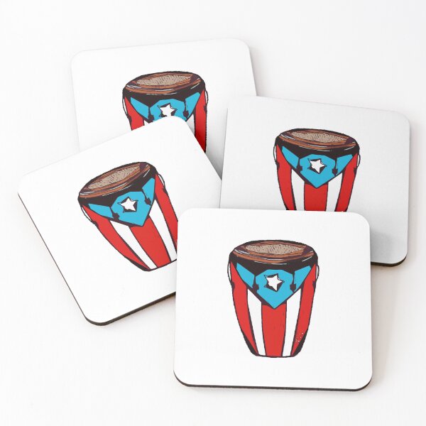 Item preview, Conga Boricua | Puerto Rican Drum | Puerto Rico Flag designed and sold by Art-y-Son.