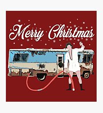 Cousin Eddie, Shitter was full Photographic Print